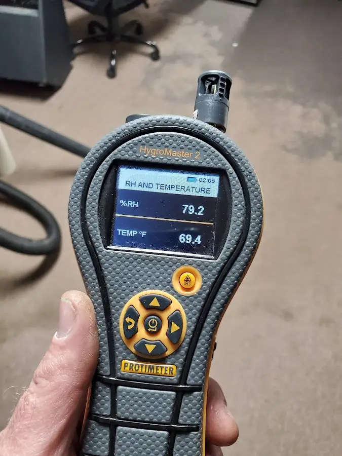 Moisture meter humidity assessment for Fire & Smoke Damage Restoration in Cedar Grove